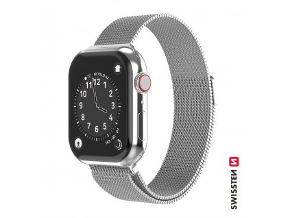 SWISSTEN řemínek pro Apple Watch milánský tah, šířka 38-40 mm