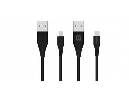 SWISSTEN datový kabel USB-A / USB-C 3.1, délka 1,5m (7mm)