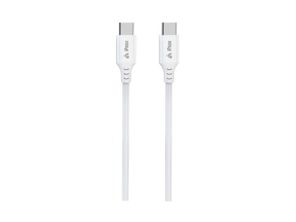 iPEAX TPU kabel USB C:USB C bílý 1