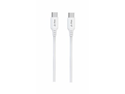 iPEAX TPU kabel USB C:USB C 1m bílý 1