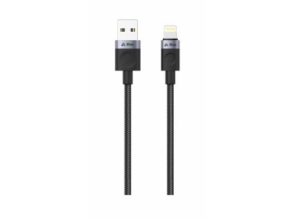 iPEAX Textilní kabel USB A:lightning 1m 1