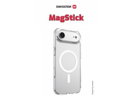 SWISSTEN MagStick Clear Jelly zadní pouzdro na iPhone 17 air 1
