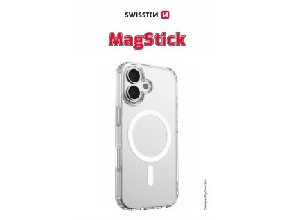 SWISSTEN MagStick Clear Jelly zadní pouzdro na iPhone 17 1