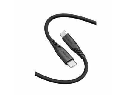 Datový kabel soft silicone USB C:USB C 0,4 m 1
