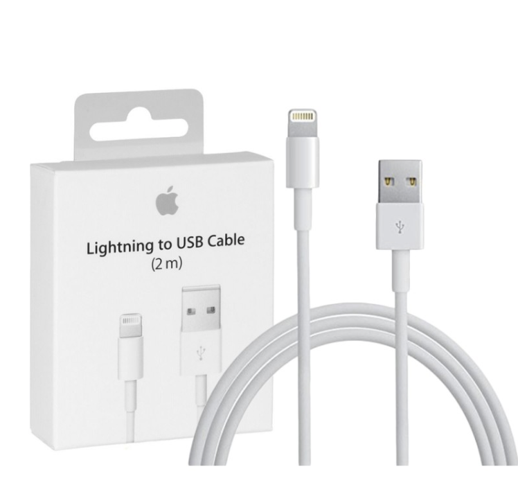 APPLE originální kabel Lightning / USB, 2 m Balení: Retail pack (baleno v krabičce)