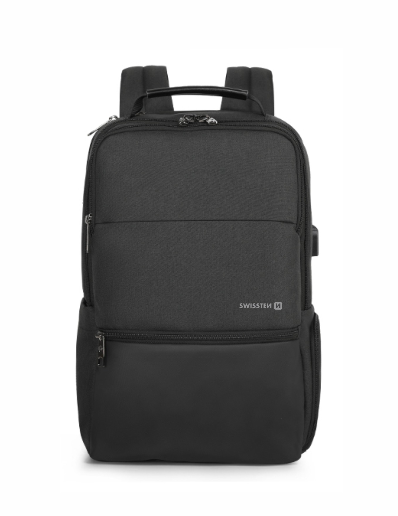 Levně SWISSTEN Laptop backpack batoh na notebook 15,6“, černý