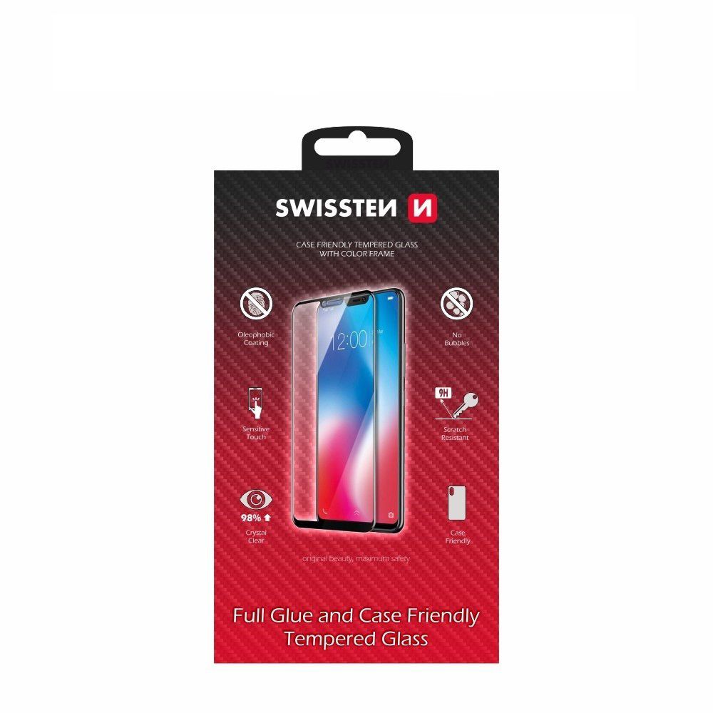 SWISSTEN FULL GLUE 3D sklo Samsung Galaxy Model: A53 5G