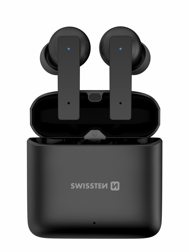 Levně SWISSTEN Bluetooth TWS sluchátka ALUPODS II