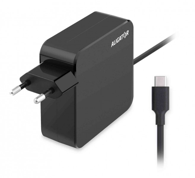 Levně ALIGATOR chytrý USB-C adaptér Power Delivery 65W