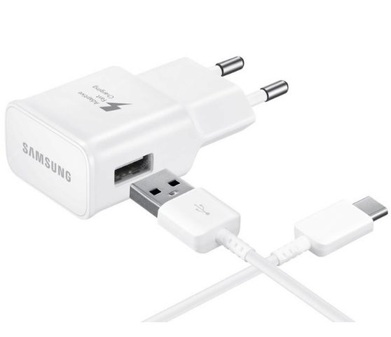 SAMSUNG Cestovní nabíječka 15W, bílá