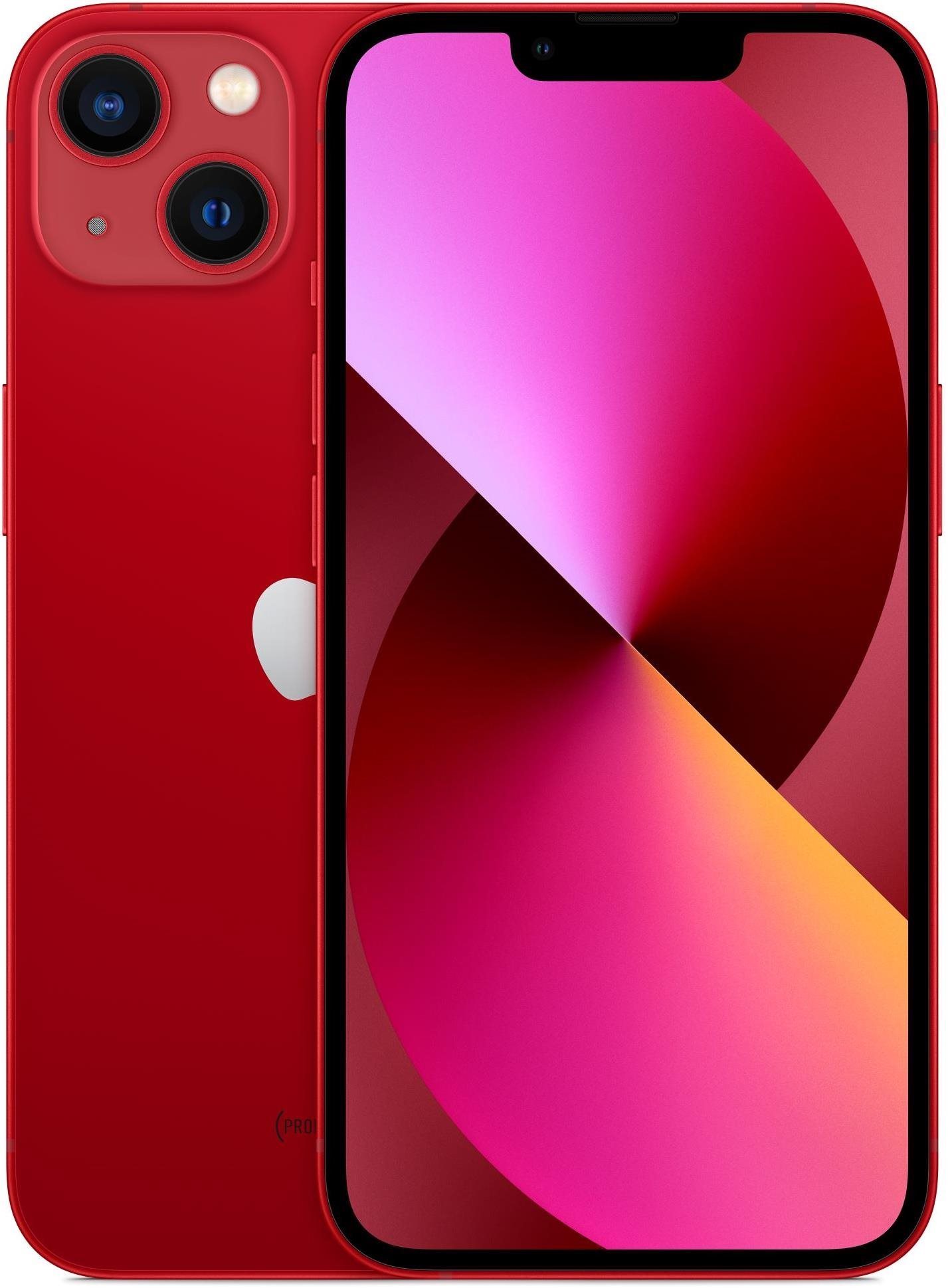 Levně Telefon APPLE iPhone 13 Barva: Červená, Paměť: 128 GB