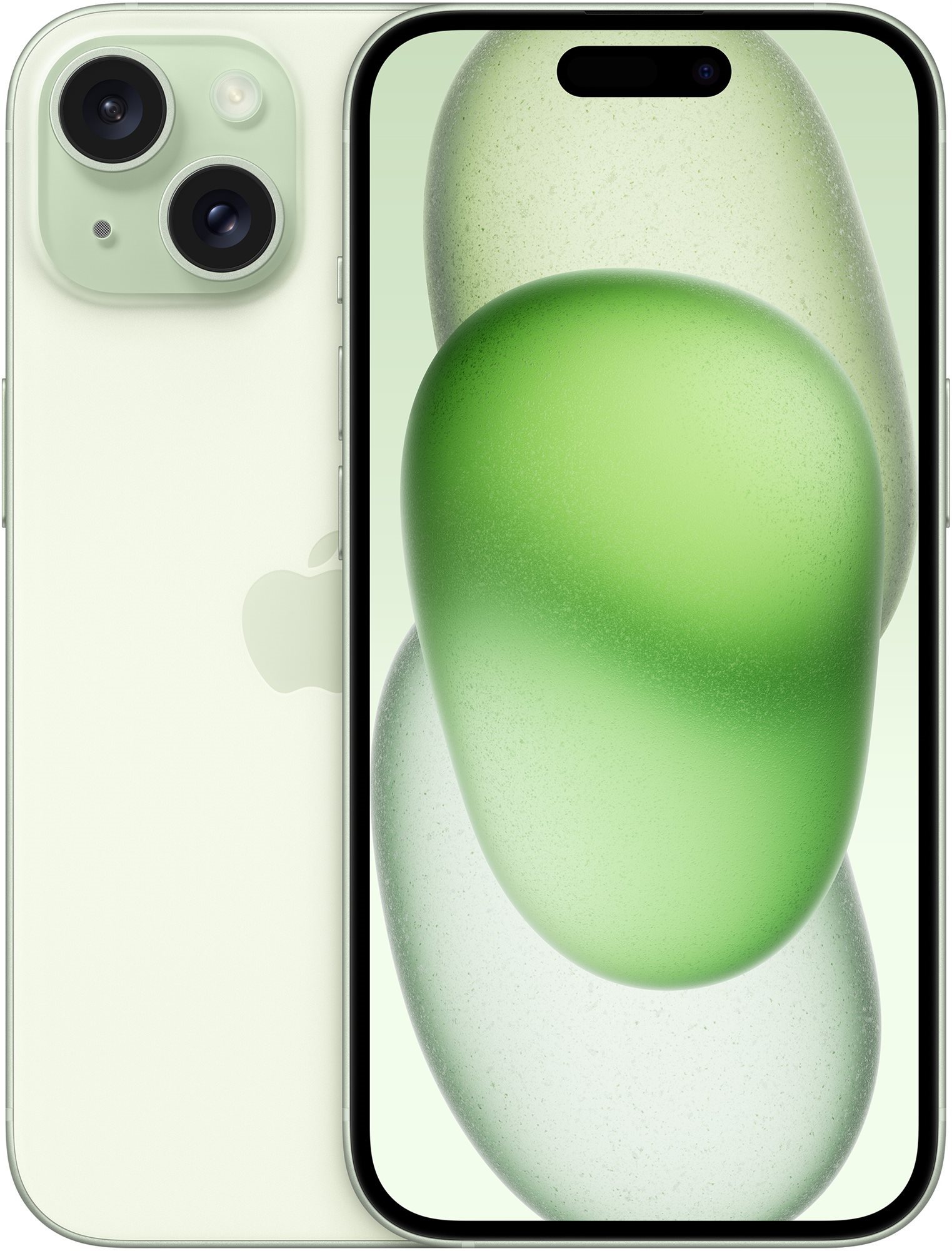 Levně Telefon APPLE iPhone 15 Barva: Zelená, Paměť: 128 GB
