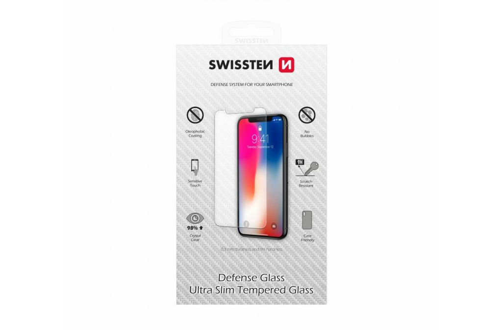 SWISSTEN ochranné temperované sklo pro Apple iPhone 17/17 Pro