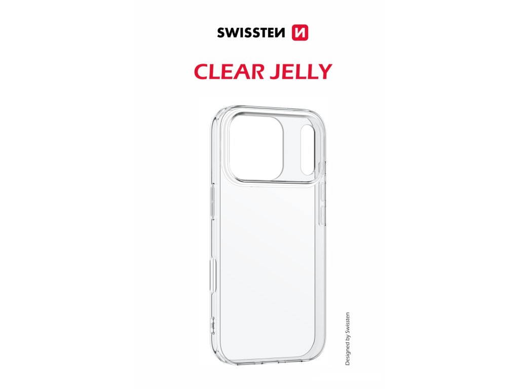 SWISSTEN pouzdro Clear Jelly pro iPhone 17 Pro