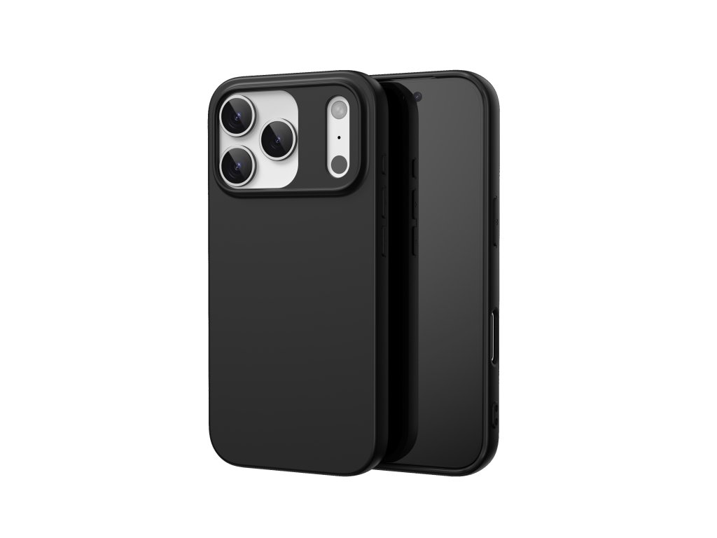 SWISSTEN Soft Joy silikonové pouzdro pro iPhone 17 Pro Max, černé