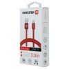 SWISSTEN datový kabel textile USB / USB-C 3,0 m