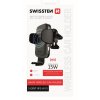 SWISSTEN držák do auta s bezdrátovým nabíjením 15 W S-Grip W2-AV5