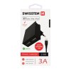 SWISSTEN travel slim nabíječka 2x USB 3 A lightning 1,2 m s MFi