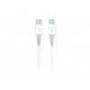 SWISSTEN TPU datový a nabíjecí kabel USB-C / USB-C, Power delivery, 5 A (100 W) 1,5 m, bílý