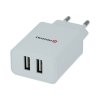 SWISSTEN síťový adaptér 2x USB, 10W, SMART IC (EKO BALENÍ)