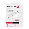 SWISSTEN síťový adaptér Power Delivery 25 W pro iPhone a Samsung