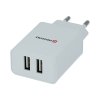 SWISSTEN síťový adaptér Smart IC 2x USB-A, 2,1 A, Lightning