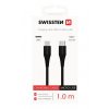 SWISSTEN datový kabel USB-C / micro USB, délka 1 m