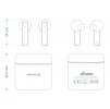 SWISSTEN bluetooth True Wireless sluchátka AluPods