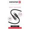 Datovy kabel Soft silicone USB:USB C