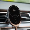 SWISSTEN Magnetický držák do ventilace auta MagRide s bezdrátovým nabíjením Qi2 15W (kompatibilní s MagSafe)