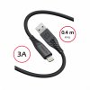 Datový kabel soft silicone USB A:lightning 0,4 m 3