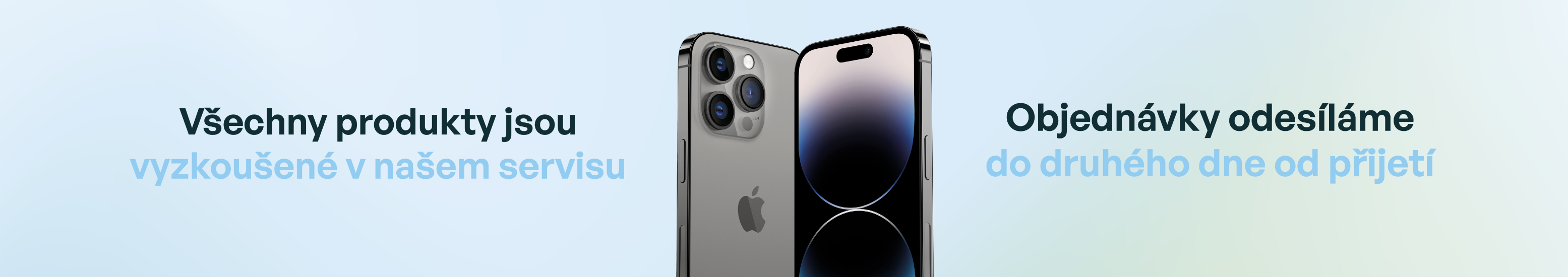Všechny produkty jsou vyzkoušené v našem servisu