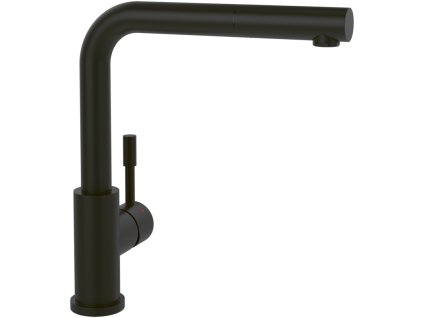 Dřezová baterie Villeroy & Boch Steel Shower Window, 96990106, Matt Black