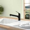 Dřezová baterie Villeroy & Boch Junis Shower, 92810006, Matt Black