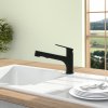 Dřezová baterie Villeroy & Boch Junis Shower, 92810006, Matt Black