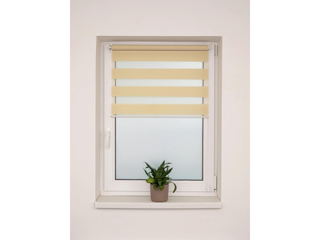 Roleta DEN&NOC krémová n.1302 97x150 cm