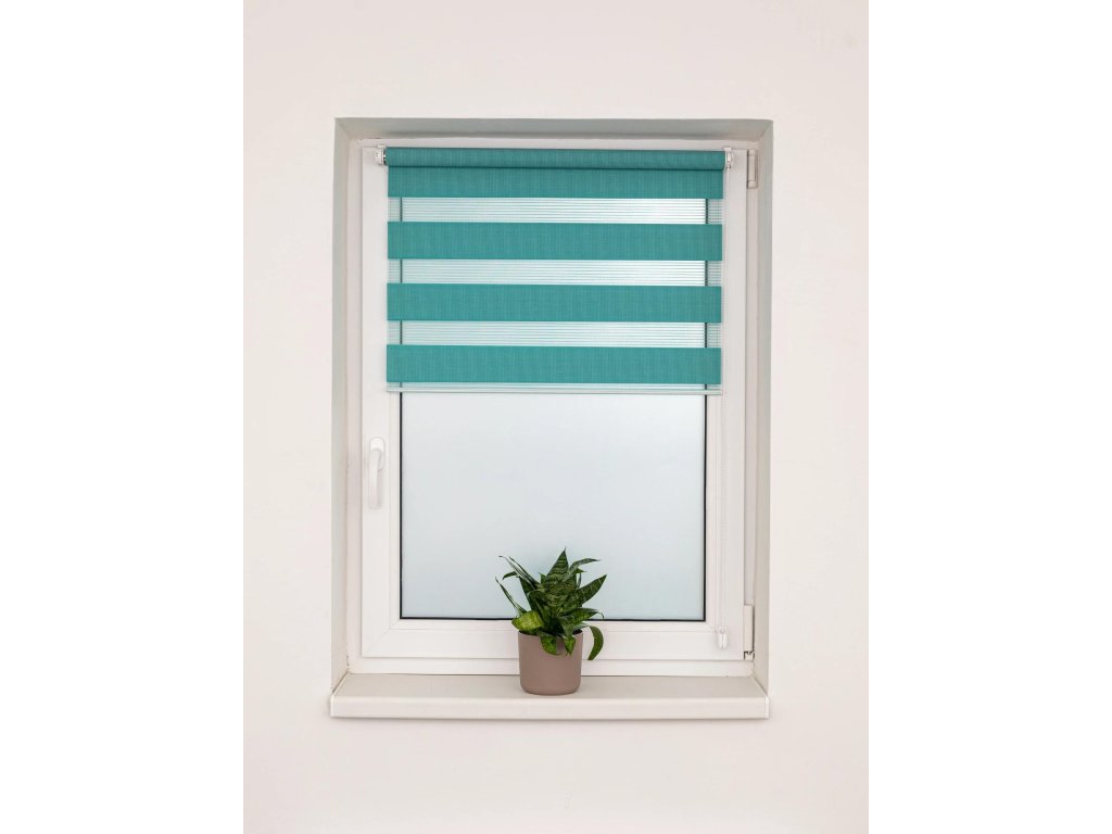 Roleta DEN&NOC zelená n.1809 73x150 cm