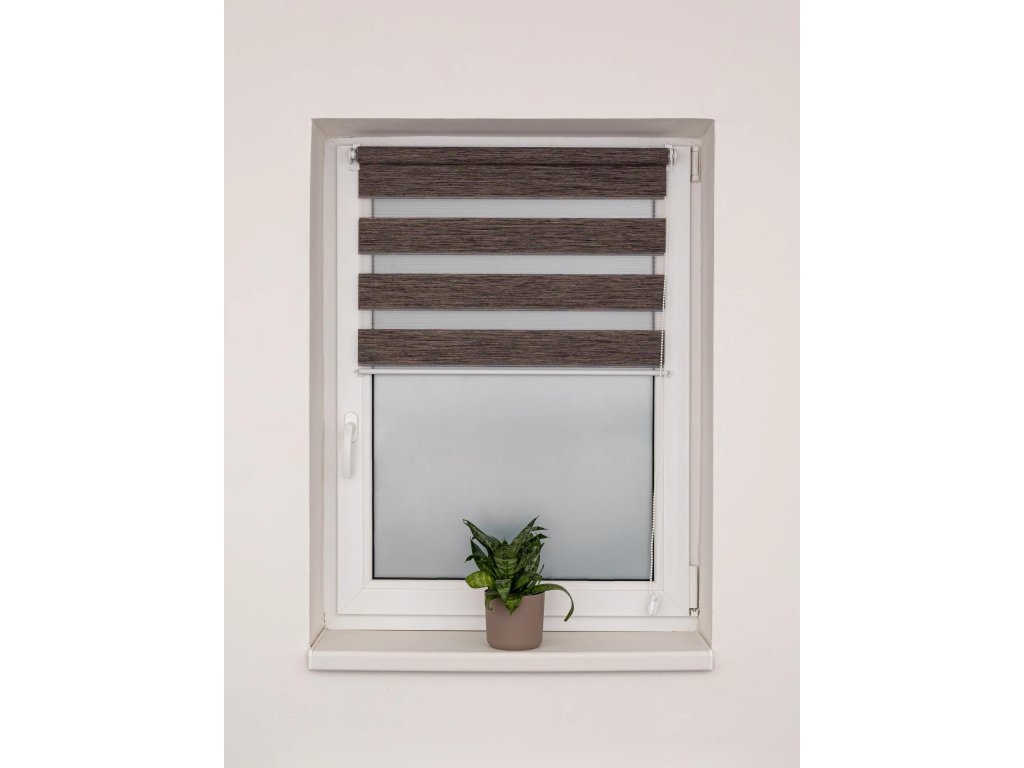 Roleta DEN&NOC Wood béžová n.BH3004 97x150 cm