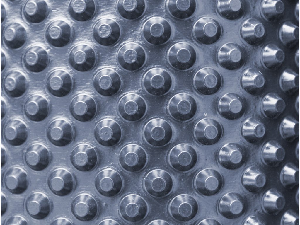 Nopová fólie N Basic (Rozměr 0,5 x 20 m, Barva černá)