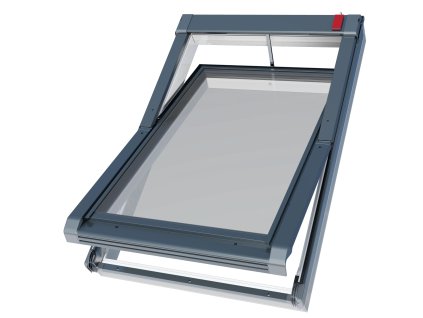 Střešní okno PVC 3sklo elektro ovl. Vypínačem 78x140 kyvné IGC2 I22