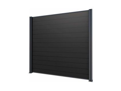 Plotové dílce Guttafence Premium WPC (Rozměr 2,02 x 1,86 m, Barva antracit)