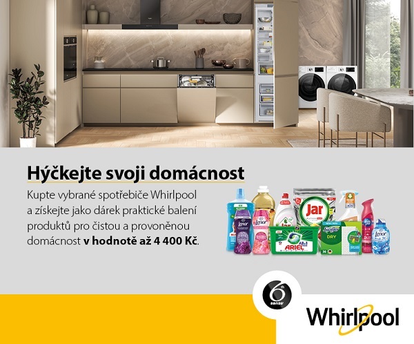 Hýčkejte sebe a svůj domov se spotřebiči Whirlpool 2023