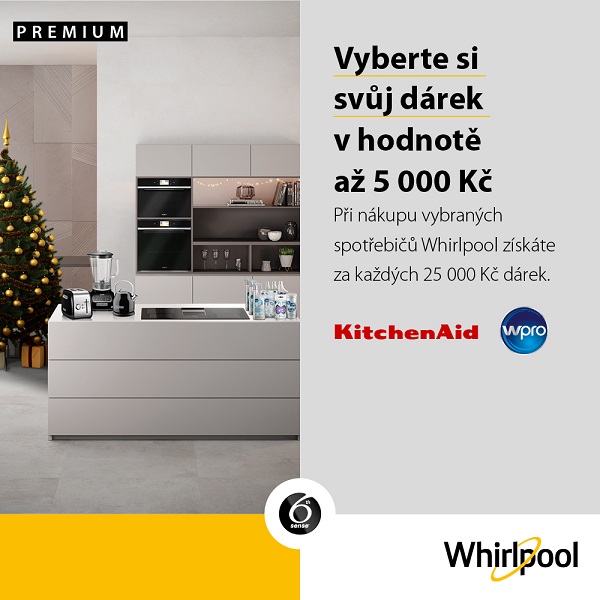 Whirlpool rozdává dárky!