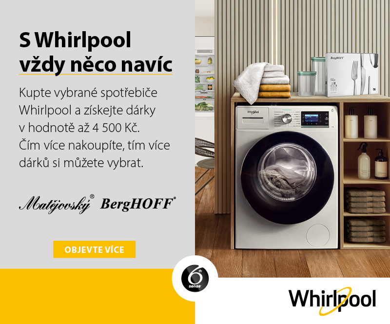 S Whirlpool vždy něco navíc