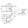 Whirlpool W7 OM4 4S1 P vestavné rozměry