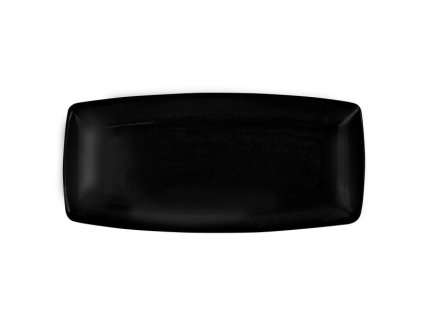 9121 ming platte rechteckig schwarz 30cm