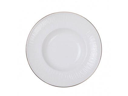 16486 nippon white gold rim deep plate 25 8cm 300ml lines 3 24