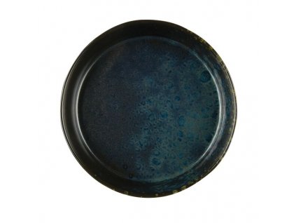 16954 phobos schwarzer tiefer teller mit blauen reaktiven punkten a cm 18