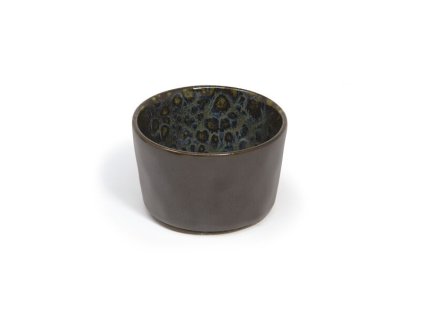 16969 phobos schwarze vorspeisenschale mit blauen reaktiven punkten a cm 9 5 h cm 6