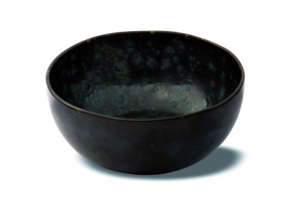 16972 phobos schwarze hohe schale mit blauen reaktiven punkten a cm 15 h cm 7